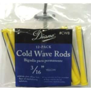  Diane Cold Wave Rod 3/16 Yellow,12 Pack #CW8 (3 Pack 