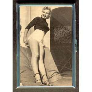 KL MARILYN MONROE EARLY PIN UP ID CREDIT CARD WALLET CIGARETTE CASE 