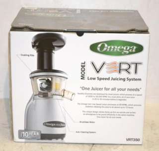   Vert Low Speed Household Counter Top Juicer Machine VRT350  