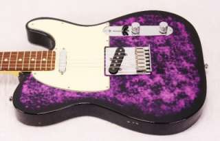 RARE 94 Fender USA American Std Aluminum Tele Telecaster Purple 