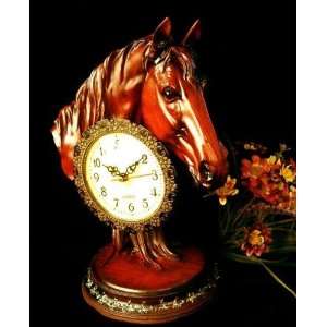  Mahogany Series Horse Head Clock