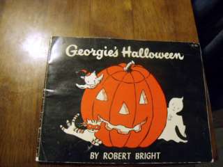 GEORGIES HALLOWEEN BY ROBERT BRIGHT SOFTCOVER 1958  