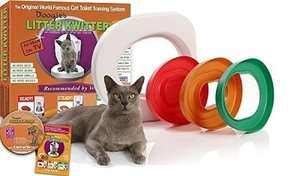 NEW Litter Kwitter Cat Toilet/Potty Box Training System  