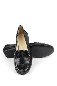 CK Calvin Klein Maxine Loafer 10 flat $78 Shiny Pearlized reptile 