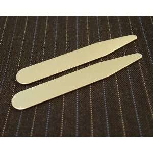  100 Wholesale 2 Brass Collar Stays Made in the USA 