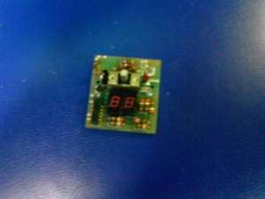 LOT LOGIC DISPLAY BOARD CHIP SWITCH RESISTOR CAPACITOR  
