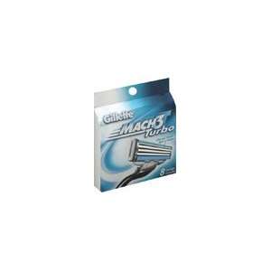  Gillette Mach 3 Turbo Cartridges 8 ct Health & Personal 