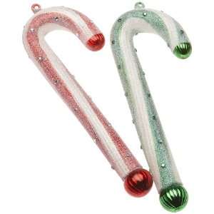   Waterford Holiday Heirlooms Candy Cane Pair Ornament