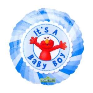 Sesame Street Elmo Its a Boy18 Baloon  Toys & Games  