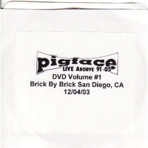 Pigface Live Archive 91 05 DVD Vol.#1 Brick By Brick San Diego, CA 12 