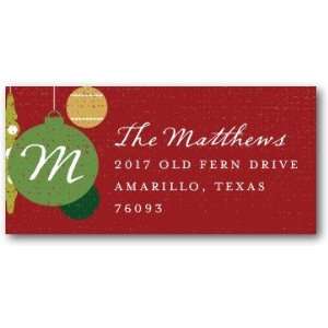  Holiday Return Address Labels   Distressed Decorations By 
