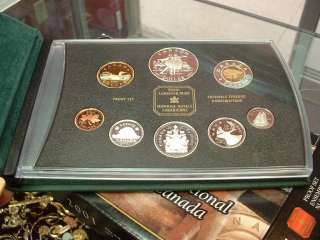 CANADA 2001 PROOF DOUBLE DOLLAR SET ***8 COINS***  