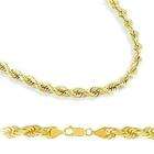   Gold Rope Chain Necklace 3mm 24 inches , Approximately 18.5 grams