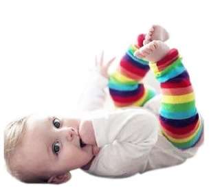 NWT Baby Girl Boy Socks Leg Warmer Rainbow 0 5T BBS05  