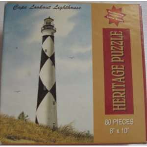  Heritage Puzzle   Cape Lookout Lighthouse 