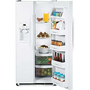 20 cu. ft. Side by Side Refrigerator  GE Appliances Refrigerators Side 