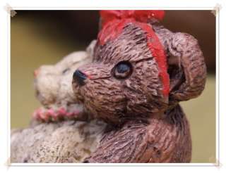 Miniature Teddy Bear Doll Love’s Family by Mini Artist  