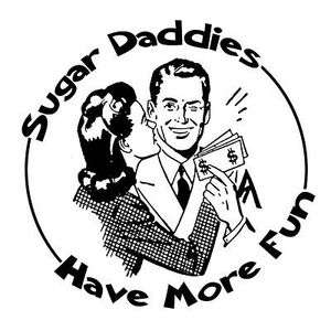 Sugar Daddy Daddies Have More Fun Funny Retro Vintage 50s 60s 70s T 
