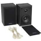 Technical Pro Home Theater HD Speakers Black Surround Sound HD Stereo 
