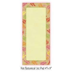  Hot Botanical Collection Magnetic Memo Pad (11689)