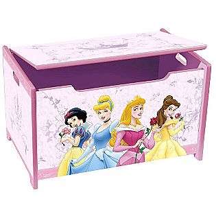 Disney Princess Pretty Pink Toy Box  Delta Childrens Baby Furniture 