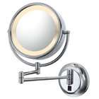 kimball young hardwired wall mirror chrome 95345hw by kimball young