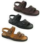 Mens Leather Walking Adventure Jesus Sandals Size 6 12