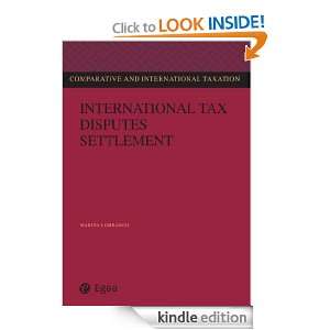 International tax disputes settlement Marina Lombardo  