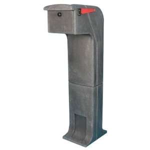  Locking/Impact Resistant Mailbox in Charcoal