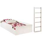 South Shore 3360087 Contemporary Logik Loft Top Bunk and Ladder in 