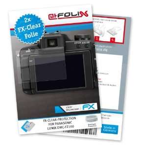  FX Clear Invisible screen protector for Panasonic Lumix DMC FZ100 