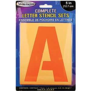  A Z Complete 5 Inch Letter Stencil Set 