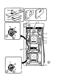 THERMADOR Electric wall oven Cmt 227n wiring diagram (  Parts 