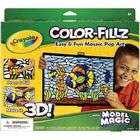 Crayola Model Magic Color Fillz Mosaic Pop Art 3 D Kit Fish