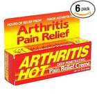 Arthritis Hot Deep Penetrating Pain Relief Cream 3 ounce