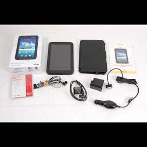 Samsung Galaxy Tab SCH 1800 16GB Tablet 3G W/ Box and Extras VERY NICE 