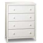 South Shore Cotton Candy 4 Drawer Chest   Pure White