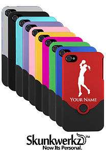   Engraved iPhone 4 4G 4S Case/Cover   WOMAN GIRL BASKETBALL PLAYER