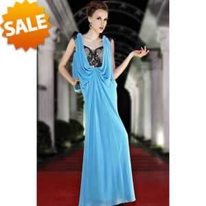   Prom Wedding Bridesmaid Empire Long Formal Evening Dress Gowns  