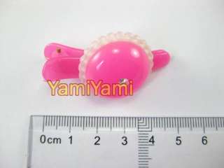Jelly Look Girls Hair Bag Clip Claw Barrette Holder  