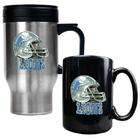 Great American Products Detroit Lions Travel Mug & Ceramic Mug Set 