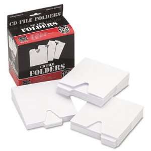  New Vaultz CD File Folders with 1/3 Cut Tab and Thumb Case 
