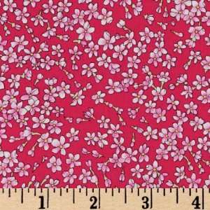  45 Wide Celebration Tiny Flower Pink Fabric By The Yard 