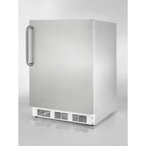   24 Built In Refrigerator Freezer in Wrapped Stainless