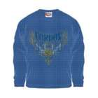 Brickels #24 Jeff Gordon Mens Blue Long Sleeve Thermal Shirt S 