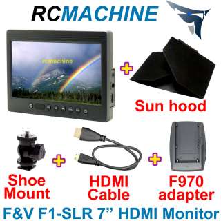 F1 HDMI 7 Camera HD Monitor with AV output +gifts  