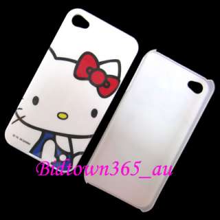   4S 7pcs x Hello Kitty Hard Plastic Back Case Cover Skin Pouch  