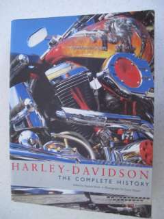 HARLEY DAVIDSON The Complete History MOTORCYCLE BOOK  