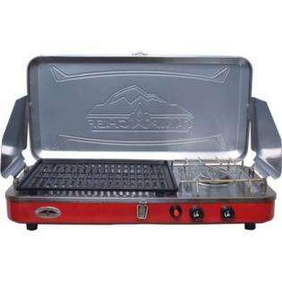 Camp Chef Mountain Series 2 Burner Stove & Grill Combo 