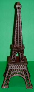 Cast Iron Eiffel Tower Votive Candle Diasplay Decor  